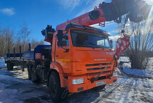 Автокран КамАЗ КС-55713-5К-3 — аренда в Усинске