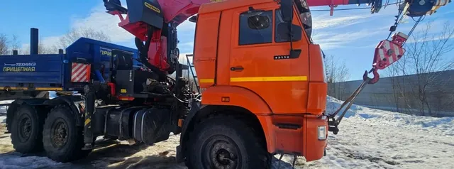 КамАЗ 4303В8-10 с КМУ — аренда в Усинске