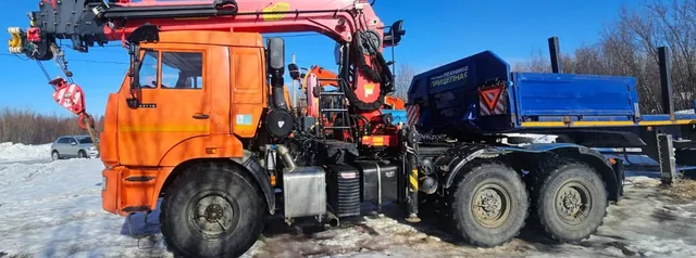 КамАЗ УСТ 5453JA с КМУ — аренда в Усинске